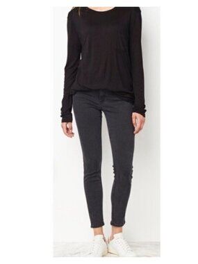 ACNE STUDIOS Skin 5 Used Black Jeans Size 27 / 32